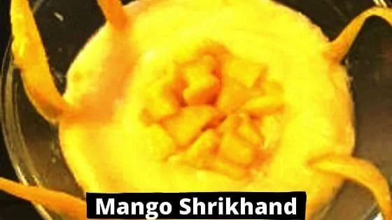 Mango Shrikhand