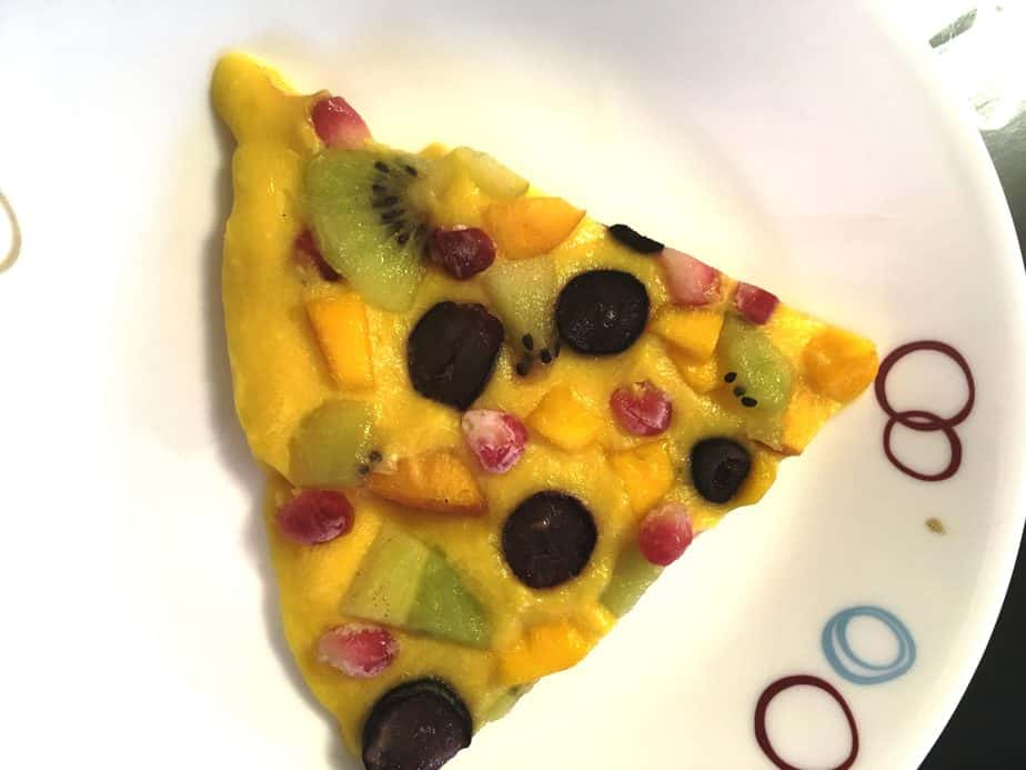 fruity pizza