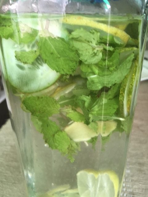 Flat tummy water