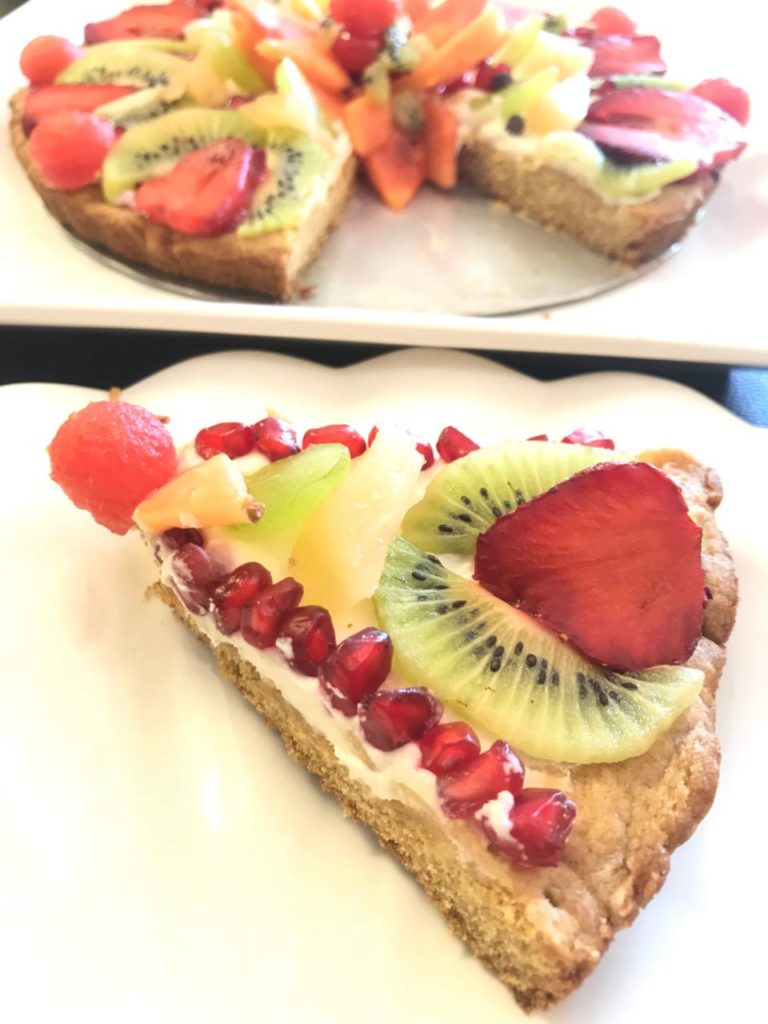 Fruit Pizza Baked