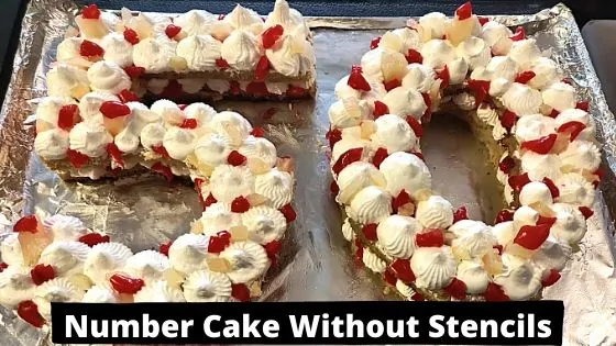 Number Cake Eggless