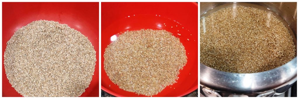 How to boil Quinoa 