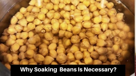 why soaking beans is inportant