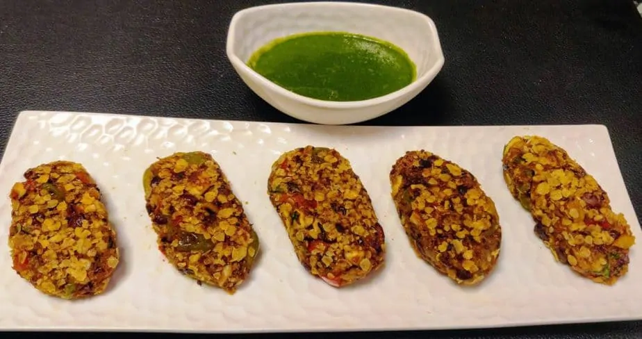 Sprouted Ragi Cutlets