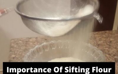 Importance of Sifting flour