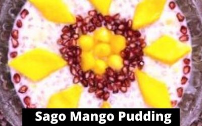 Mango Sago Pudding : A Rich Creamy Dessert in Coconut Milk