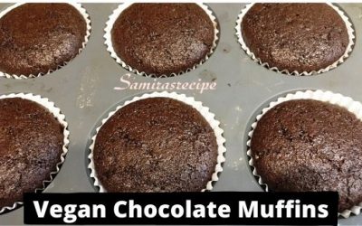 Eggless Chocolate Muffins Recipe With Whole Wheat