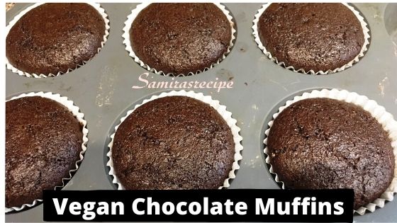 Eggless Chocolate Muffins Recipe With Whole Wheat