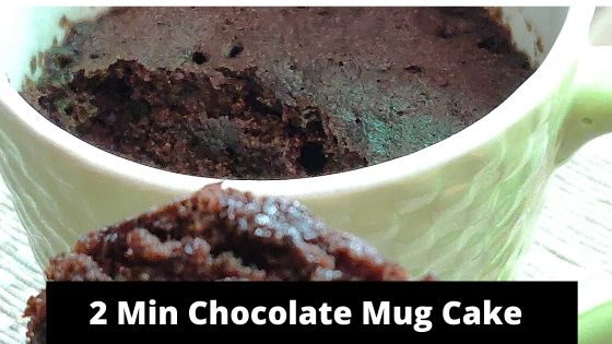 Whole Wheat Mug Cake In Microwave