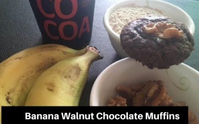 Eggless Banana Muffins Recipe With Whole Wheat