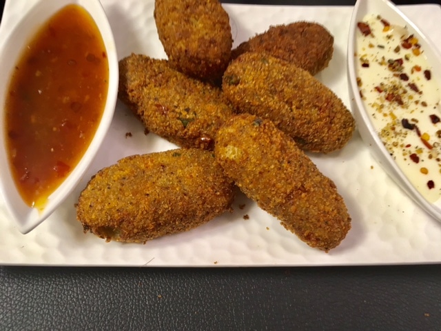 Lip Smacking Cheesy Vegetable Croquettes