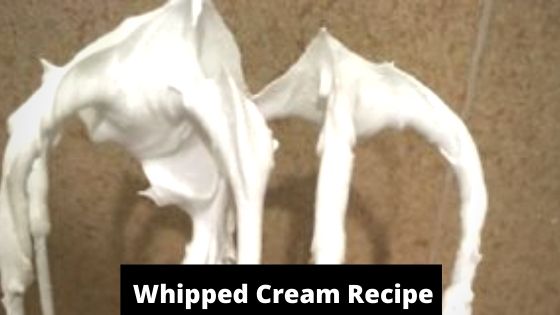 How to Prepare Whipped Cream