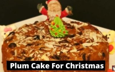 Eggless Christmas Cake Recipe