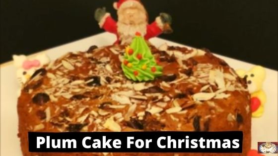 Eggless Christmas Cake Recipe