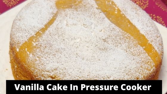 Basic sponge cake in pressure cooker