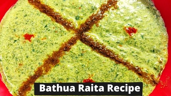 Bathua Raita: A Raita For Winters