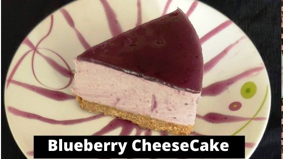 Blueberry Cheesecake With Agar