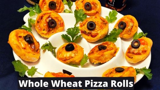 Healthy Pizza Rolls with Whole Wheat Flour