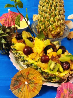Hawaiian Salad With Pina Colada Dressing | Fruit Salad