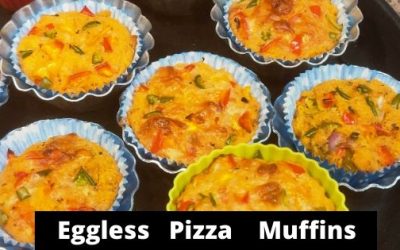 Eggless Savoury Muffins Recipe