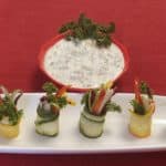 Zucchini Salad Rolls
