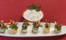 Zucchini Salad Rolls