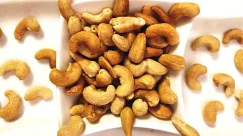 Oil Free Salted N Roasted Cashews Recipe In Microwave