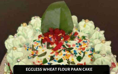 Aromatic Paan Cake…Eggless & With Wheat Flour