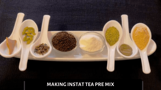 instant tea premix recipe