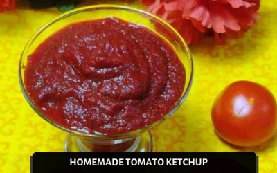 Homemade Tomato Ketchup Recipe Without Refined Sugar