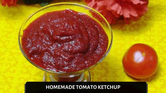 Homemade Tomato Ketchup Recipe Without Refined Sugar