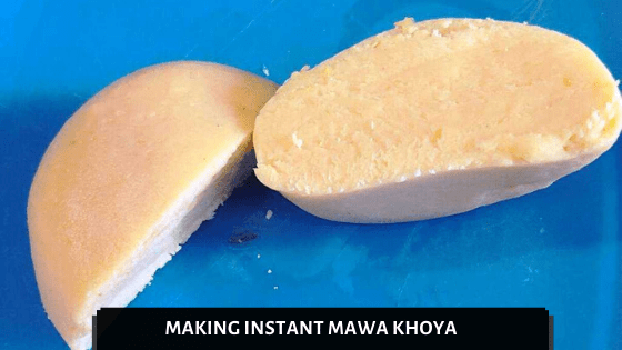 How to Make Mawa at Home Instantly | Khoya Recipe