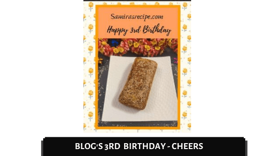 Blog’s 3rd Birthday – Celebrations With Gratitude
