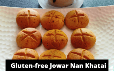 Gluten-Free Jowar Cookies | Jowar Nan Khatai