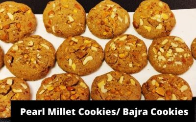 Millet Cookies With Jaggery | Bajra Cookies