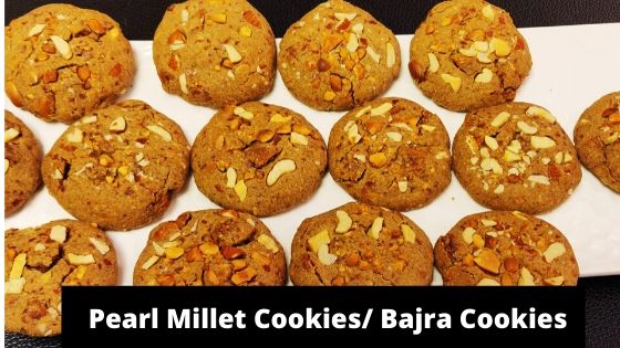 Millet Cookies With Jaggery | Bajra Cookies
