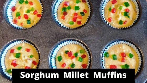 Eggless & Gluten-free Jowar Muffins