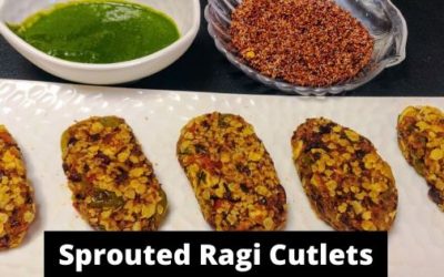 Ultimate Sprouted Ragi Cutlets