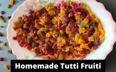 How to Make Tutti Frutti with Watermelon | No Artificial Colors