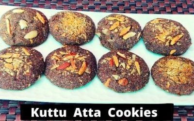 Kuttu Atta Cookies | Navratri Recipes