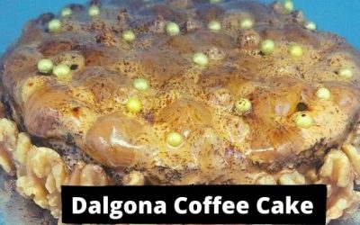 Dalgona Coffee Cake With Wheat Flour
