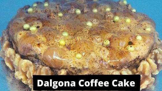 Dalgona Coffee Cake With Wheat Flour