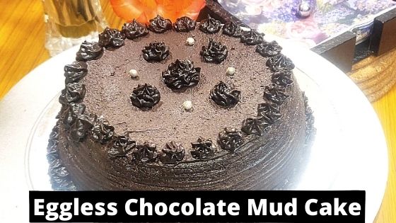 Eggless Chocolate Mud Cake Recipe With Whole Wheat